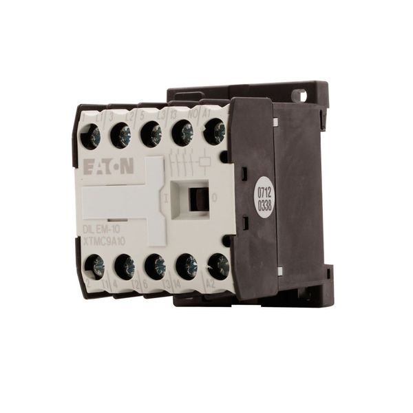 Contactor, 110 V 50/60 Hz, 3 pole, 380 V 400 V, 4 kW, Contacts N/O = Normally open= 1 N/O, Screw terminals, AC operation image 12