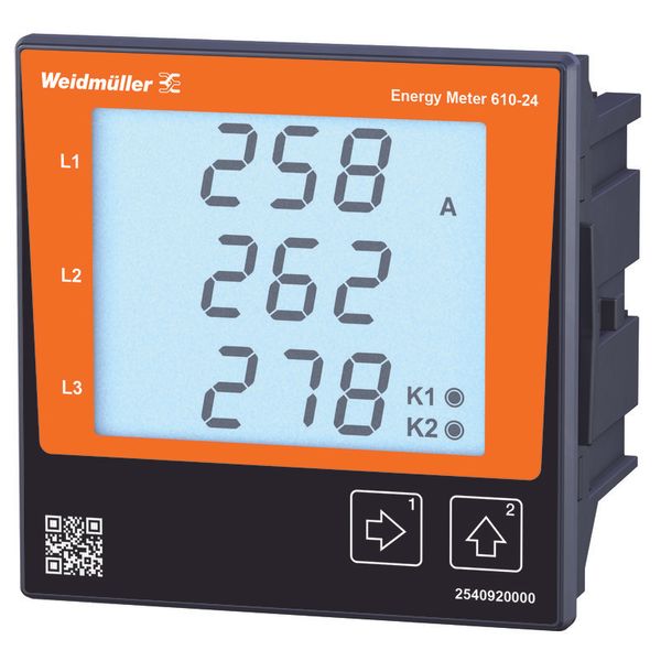 Measuring device electrical quantity, 480 V, Modbus RTU image 2