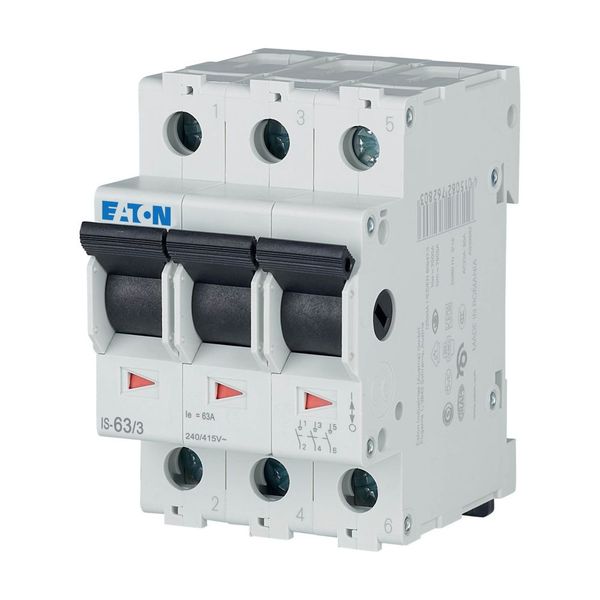 Main switch, 240/415 V AC, 63A, 3-poles image 15