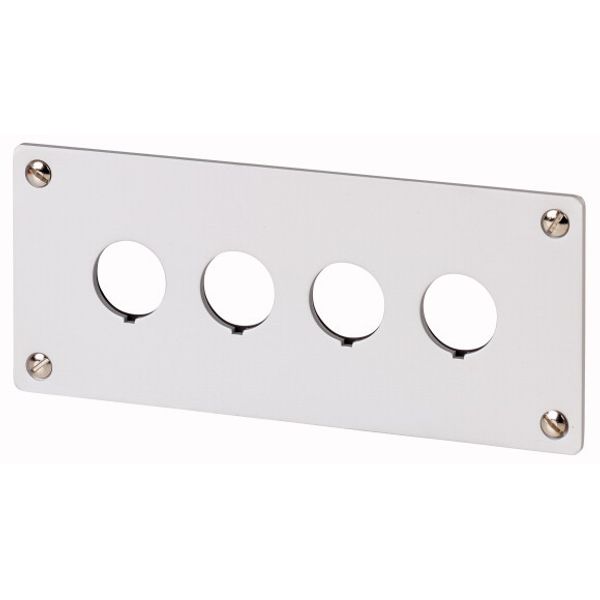 Flush mounting plate, 4 mounting locations image 1