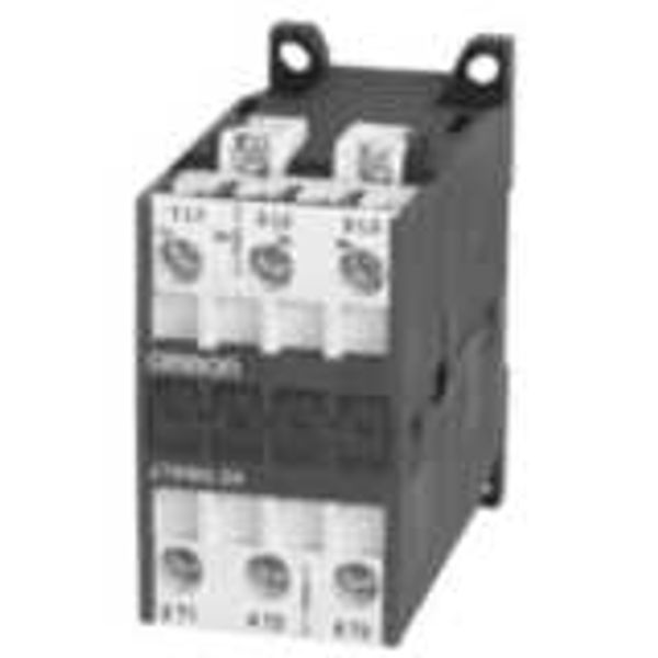 DC solenoid motor contactor, 24A, 60 VDC image 1
