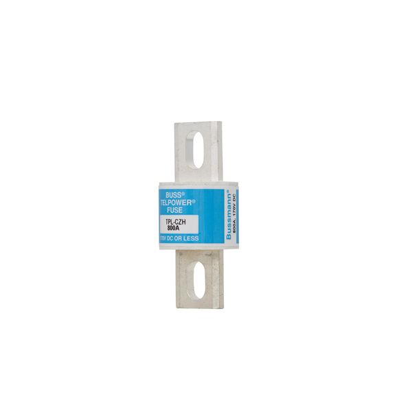 Eaton Bussmann series TPL telecommunication fuse, 170 Vdc, 300A, 100 kAIC, Non Indicating, Current-limiting, Bolted blade end X bolted blade end, Silver-plated terminal image 11