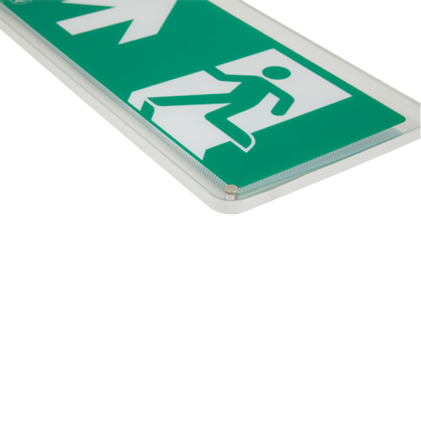 Harrier IP65 Blade Exit Sign Double Sided Legend Arrow Up image 7