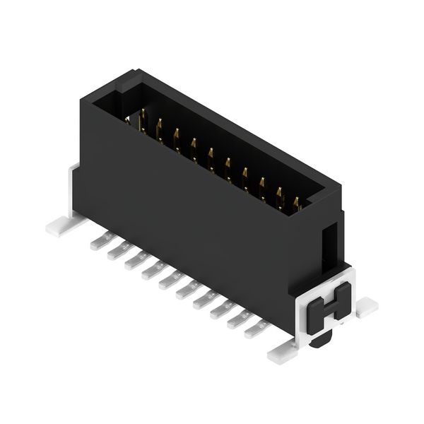 PCB plug-in connector (board connection), 1.27 mm, Number of poles: 20 image 1