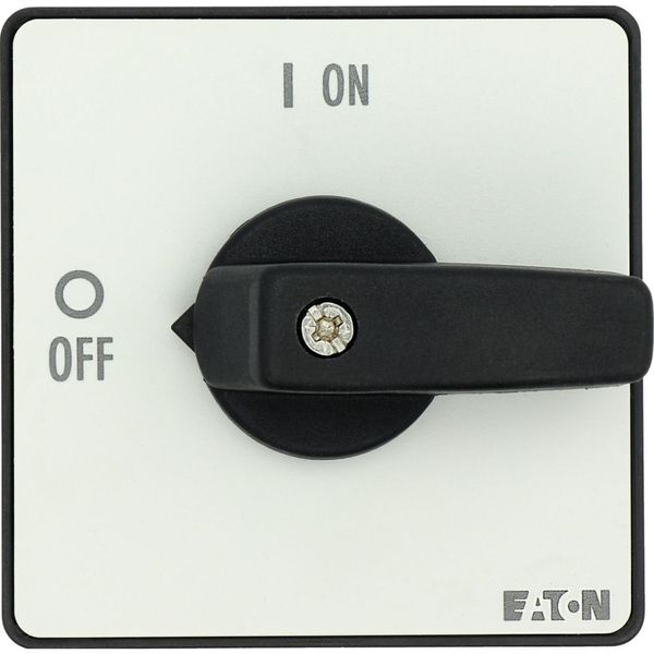 On-Off switch, 6 pole + 1 N/O + 1 N/C, 100 A, 90 °, flush mounting image 35