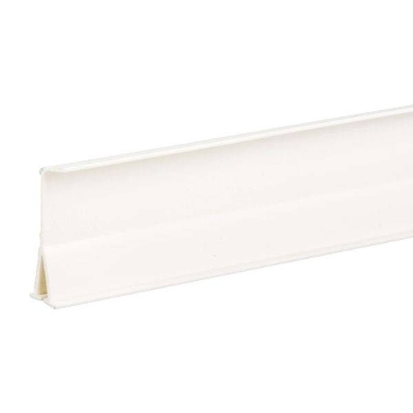 Ultra - cable shelf - 101/151 x 50 mm - PVC - white image 3