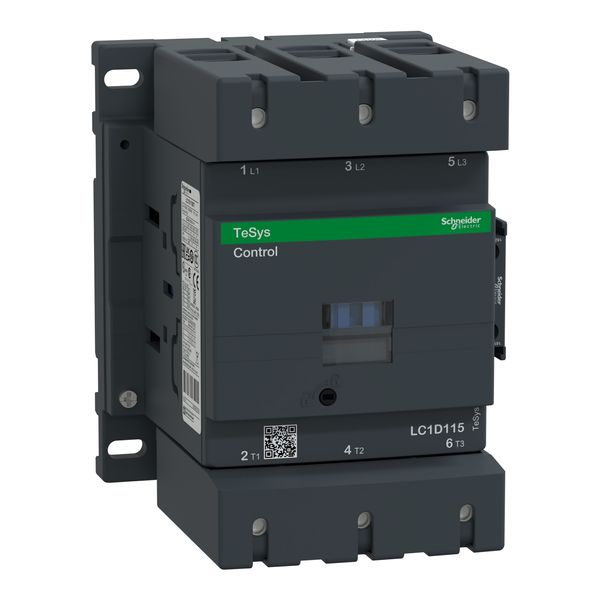 TeSys Deca contactor , 3P(3 NO) , AC-3 , = 440V, 115A , 380V AC 50/60 Hz coil image 4