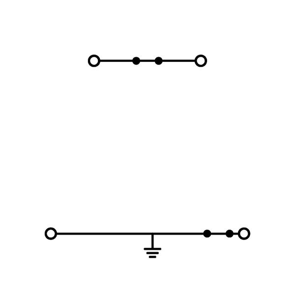Double-deck terminal block Ground conductor/through terminal block 2.5 image 1