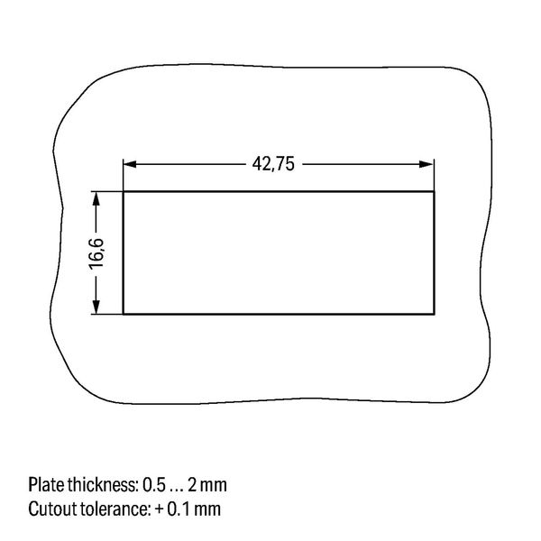 Snap-in plug with direct ground contact 4-pole black image 6