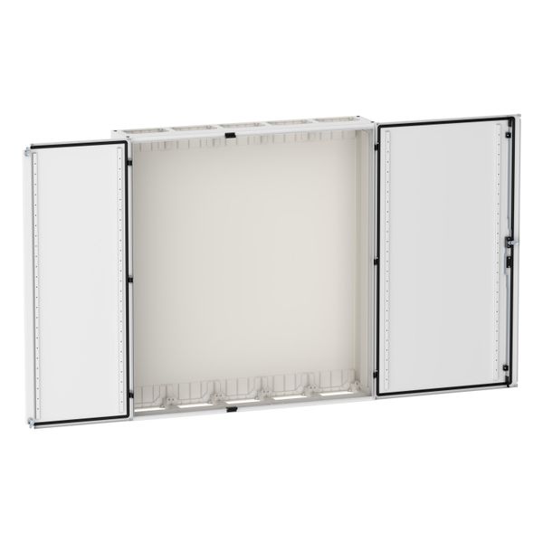 Wall-mounted enclosure EMC2 empty, IP55, protection class II, HxWxD=1400x1300x270mm, white (RAL 9016) image 11