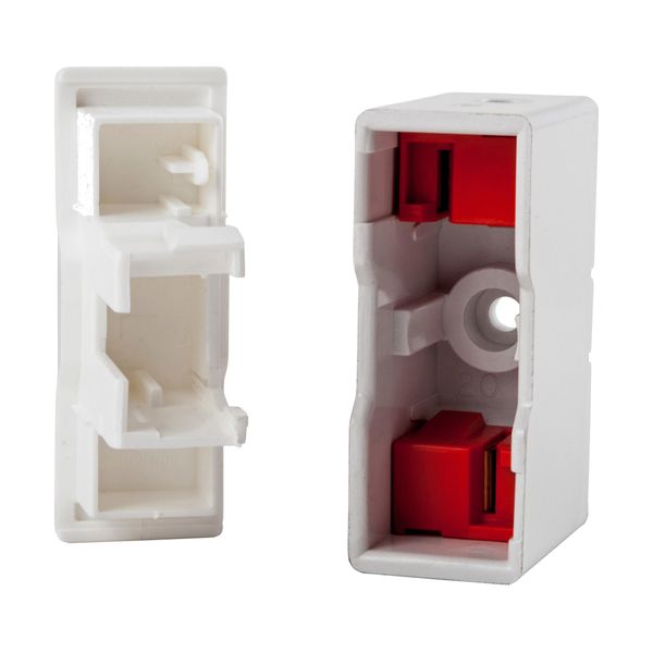 Fuse-holder, LV, 20 A, AC 550 V, BS88/E1, 1P, BS, front connected, white image 14