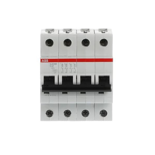 S204M-C2 Miniature Circuit Breaker - 4P - C - 2 A image 6