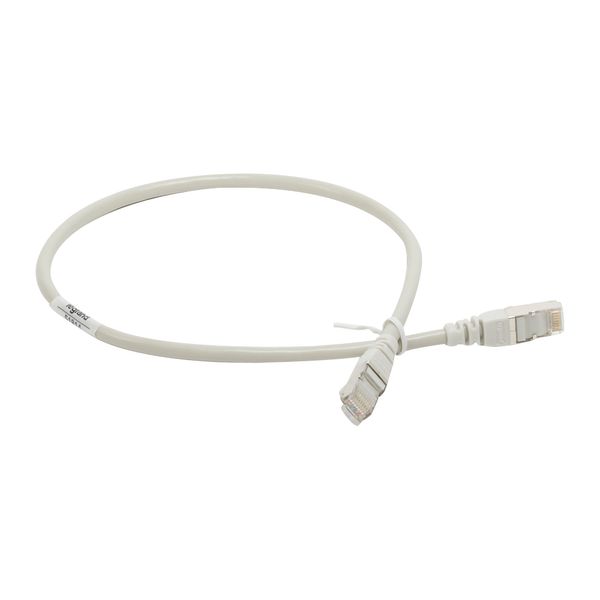 Patch cord RJ45 category 5e F/UTP screened 0.5 meter image 1