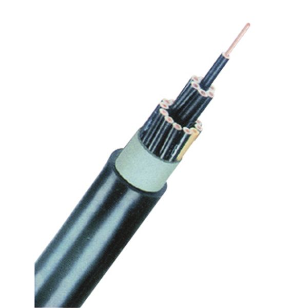 PVC Insul. Heavy Current Cable 0,6/1kV NYY-JZ 24,x1,5re bk image 1