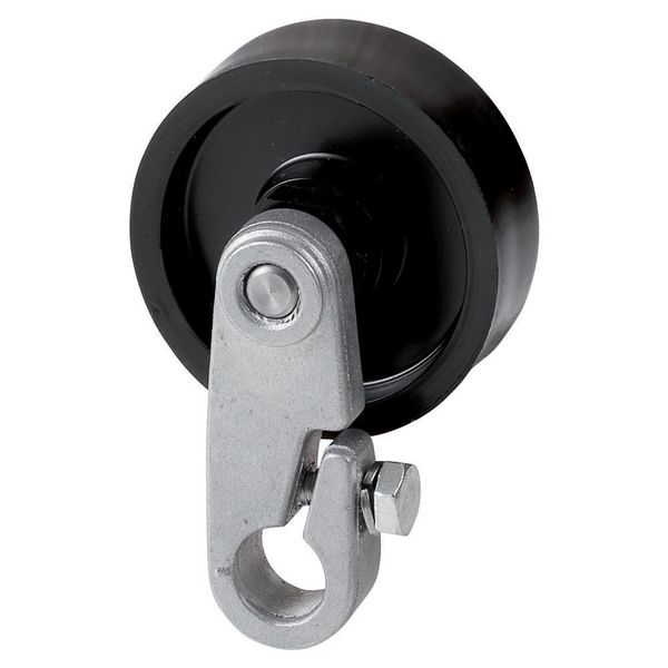 Actuating roller lever, AT4, 40 mm, With roller from insulated material, l 30 mm, For use with R-AT4 image 1
