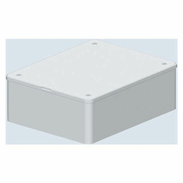 DEEP LID - FOR PT/ PT DIN AND PT GREEN WALL BOXES - 152X98 - IP40 - WHITE RAL9016 image 2