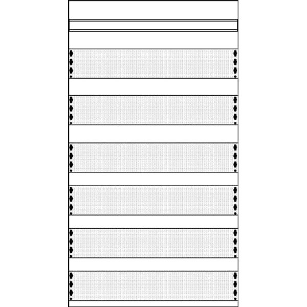 2MM2 1MM Media Panel, 144 SU, Field Width: 2, 900 mm x 500 mm x 120 mm image 1