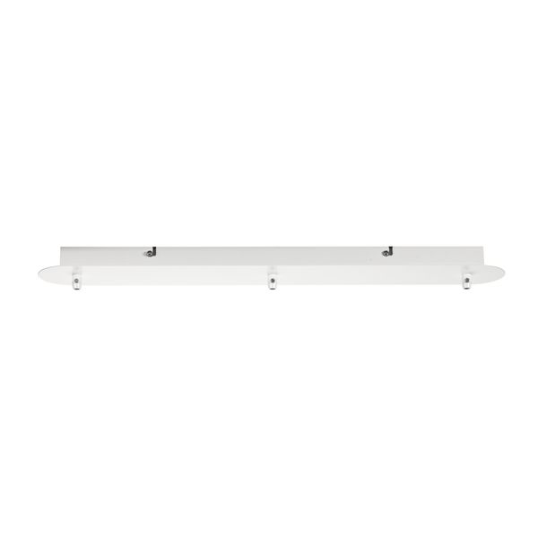 FITU triple ceiling plate, long, white image 5
