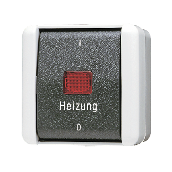 1-gang switch "Heizung" 16 AX / 400 V ~ 803HW image 1