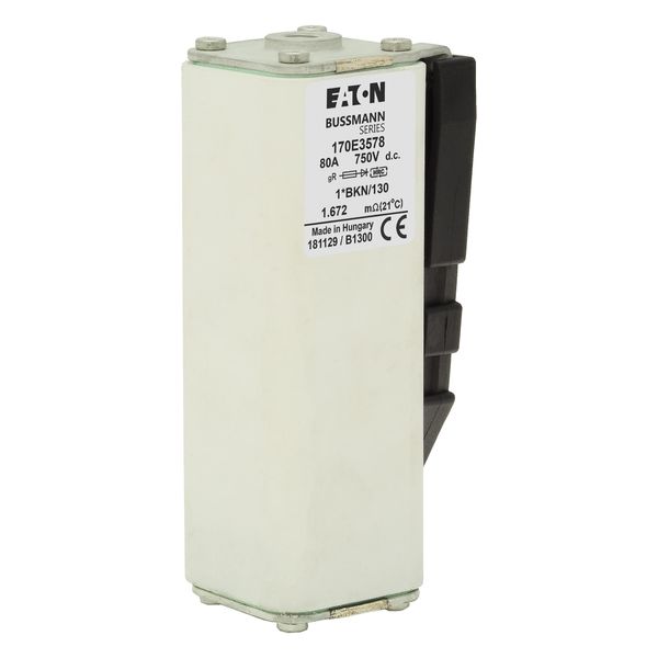 FUSE 80A 750V 1*BKN/130 GR DC image 17