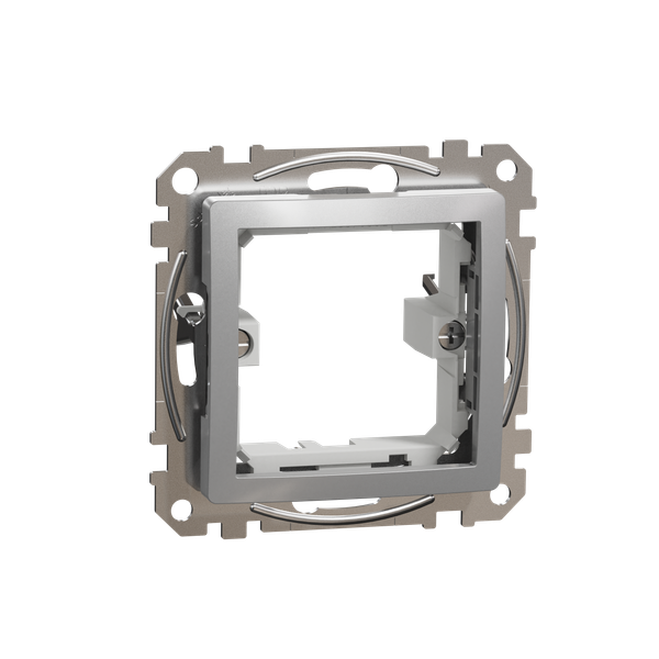 Sedna Design & Elements, 45x45 Adaptor for New Unica & Altira, aluminium image 5
