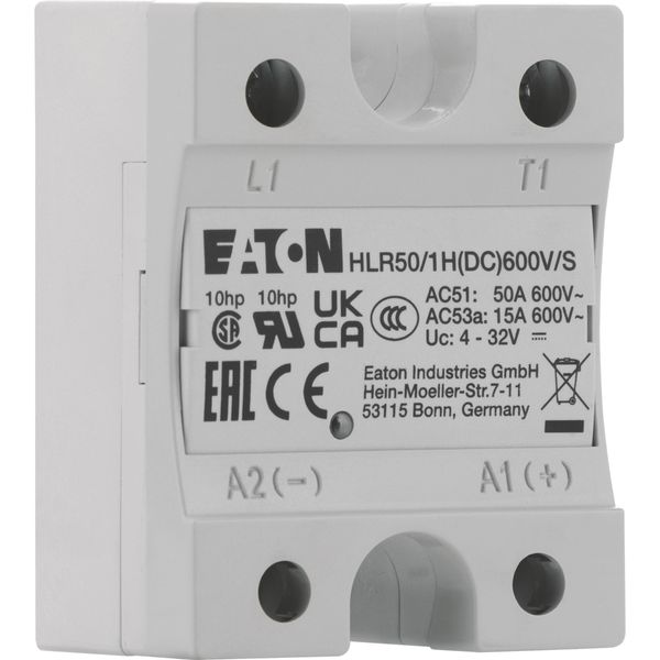 Solid-state relay, Hockey Puck, 1-phase, 50 A, 42 - 660 V, DC, high fuse protection image 13