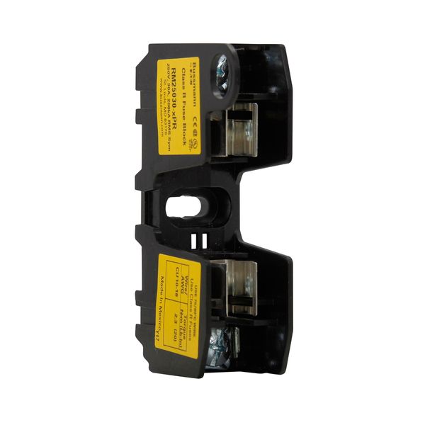 Eaton Bussmann Series RM modular fuse block, 250V, 0-30A, Screw w/ Pressure Plate, Single-pole image 10