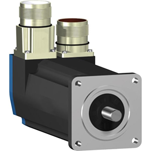 AC servo motor BSH - 0.9 N.m - 6000 rpm - untapped shaft - with brake - IP50 image 1