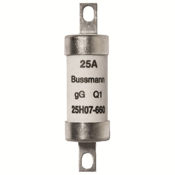 Fuse-link, low voltage, 6 A, AC 660 V, DC 250 V, BS88/A2, 22 x 82 mm, gL/gG, BS image 1