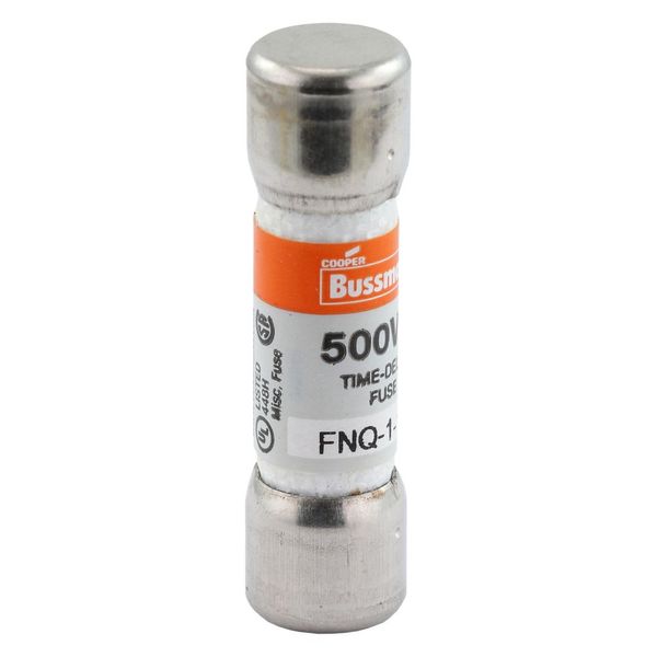 Fuse-link, LV, 1.5 A, AC 500 V, 10 x 38 mm, 13⁄32 x 1-1⁄2 inch, supplemental, UL, time-delay image 13