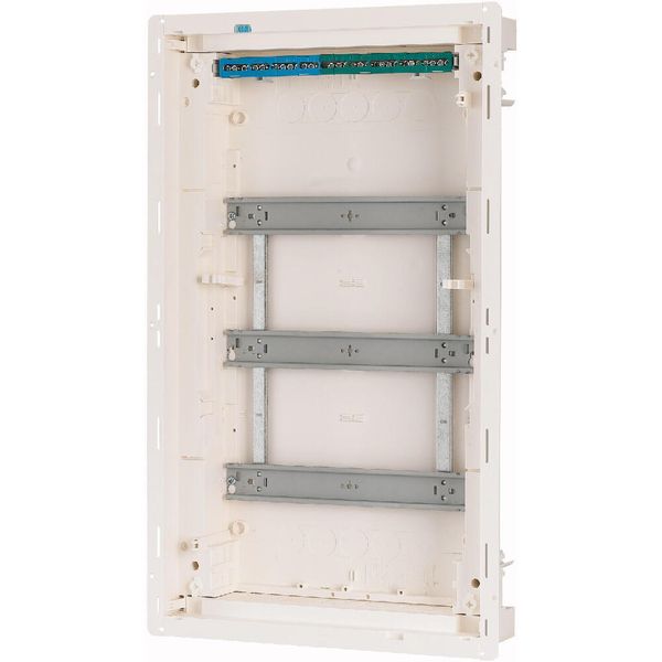 Hollow wall compact distribution board, 3-rows, flush sheet steel door image 11