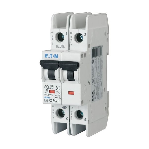 Miniature circuit breaker (MCB), 3 A, 2p, characteristic: C image 13