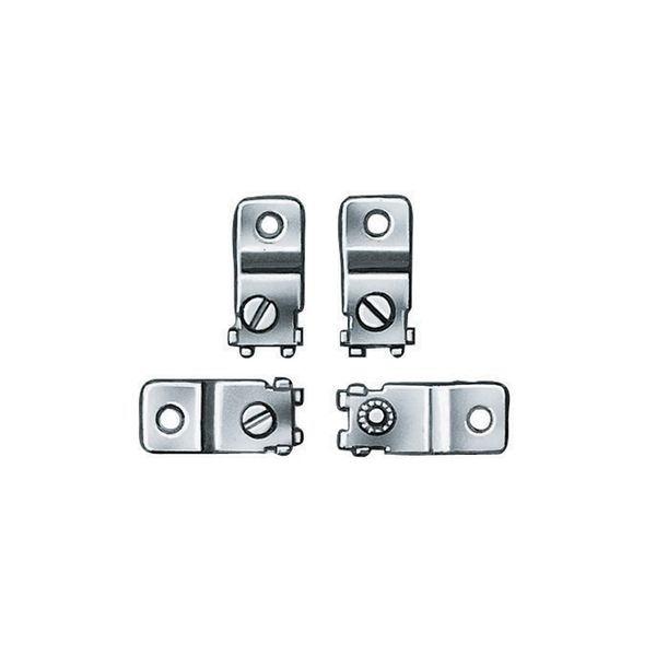 Stainless stell wall mounting lugs (set of 4 +fixings) for PLS box image 1