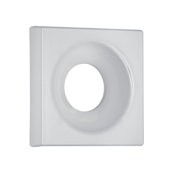 UMS cover plate 55, Signal white, gloss image 9