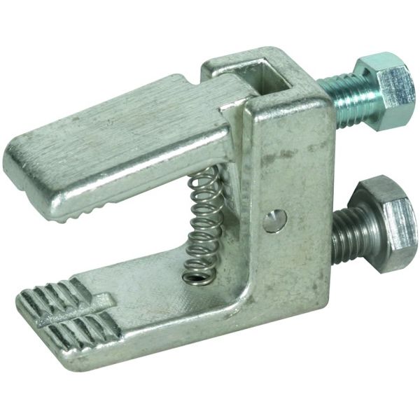 Compact clamp with thread M8 clamping range: 0-24mm image 1