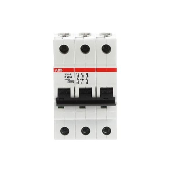 S203P-K20 Miniature Circuit Breaker - 3P - K - 20 A image 5