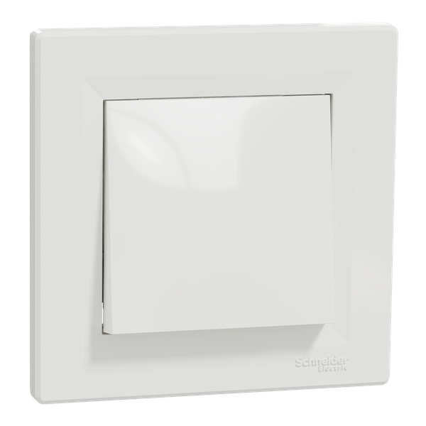 Asfora - intermediate switch - 10AX screwless, white image 4