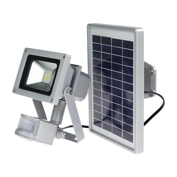 Schwabe SMD-LED Lamp 10W Incl. zonnepaneel en bewegingsmelder image 1