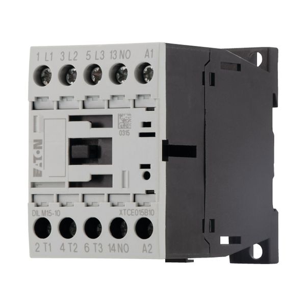 Contactor, 3 pole, 380 V 400 V 7.5 kW, 1 N/O, 48 V DC, DC operation, Screw terminals image 12