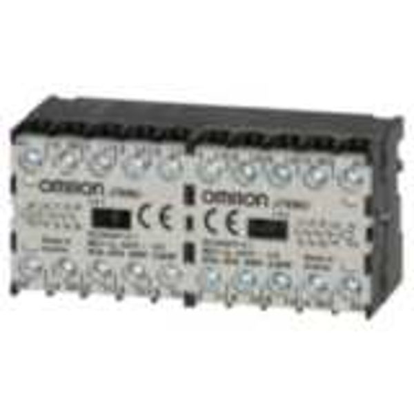 Micro contactor, reversing interlocked pair, 2.2kW, 3-pole (NO) + 1 NC image 3