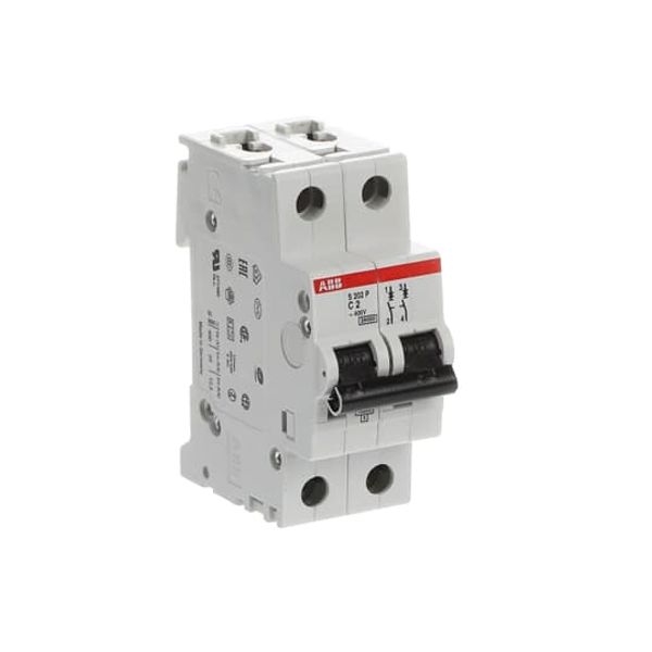 S202P-C2 Miniature Circuit Breaker - 2P - C - 2 A image 5