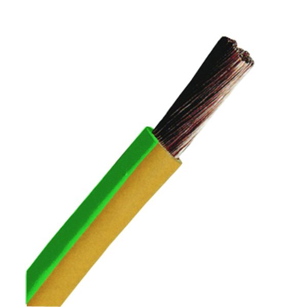 PVC Insulated Wires H05V-K 1mm² yellow/green HPV image 1