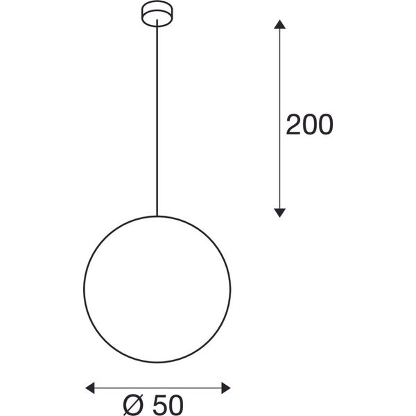 ROTOBALL E27 pendulum lumin, E27, max. 24W, silvergrey/white image 5