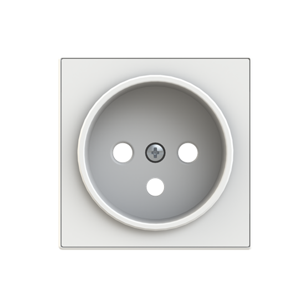 8587 BB Cover french socket Socket outlet White - Sky Niessen image 1