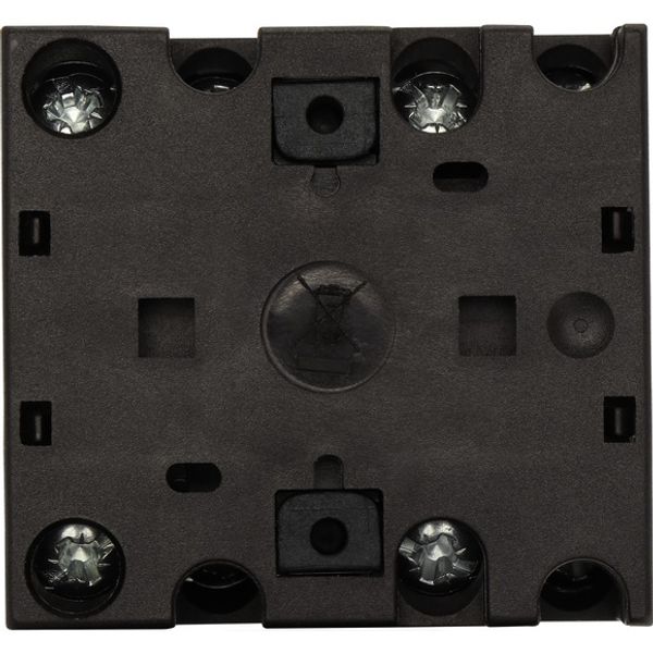 Universal control switches, T0, 20 A, center mounting, 3 contact unit(s), Contacts: 6, Spring-return from positions 1 and 2, 45 °, momentary, 2>0 image 1