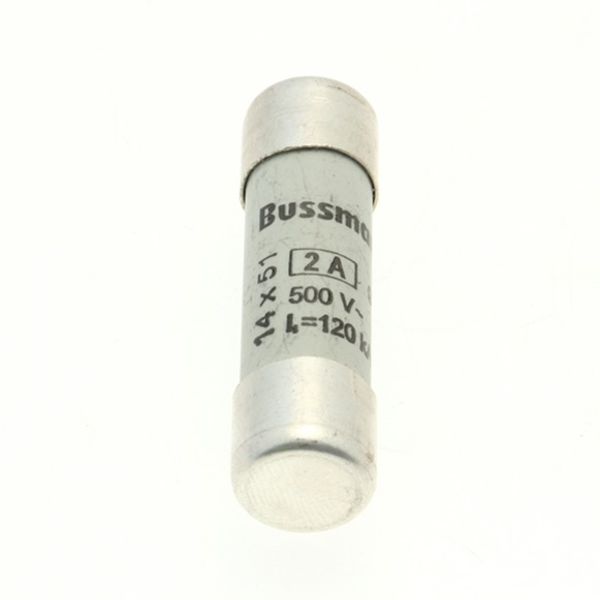 Fuse-link, LV, 2 A, AC 500 V, 14 x 51 mm, gL/gG, IEC, with striker image 2