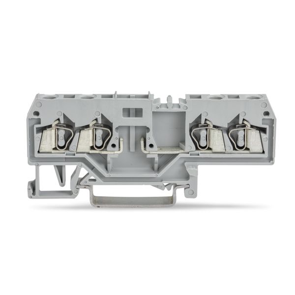 4-conductor carrier terminal block for DIN-rail 35 x 15 and 35 x 7.5 2 image 1