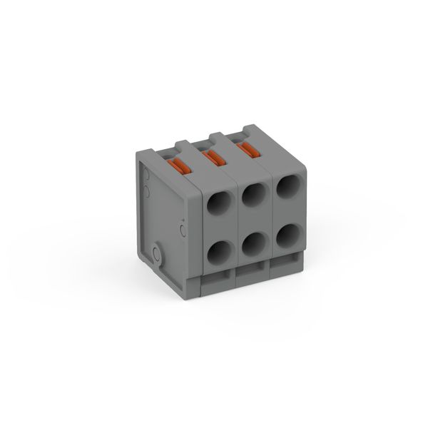 252-303 2-conductor female connector; push-button; PUSH WIRE® image 1