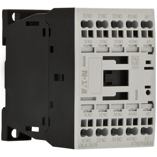 Contactor relay, 24 V 50/60 Hz, 3 N/O, 1 NC, Push in terminals, AC operation image 7
