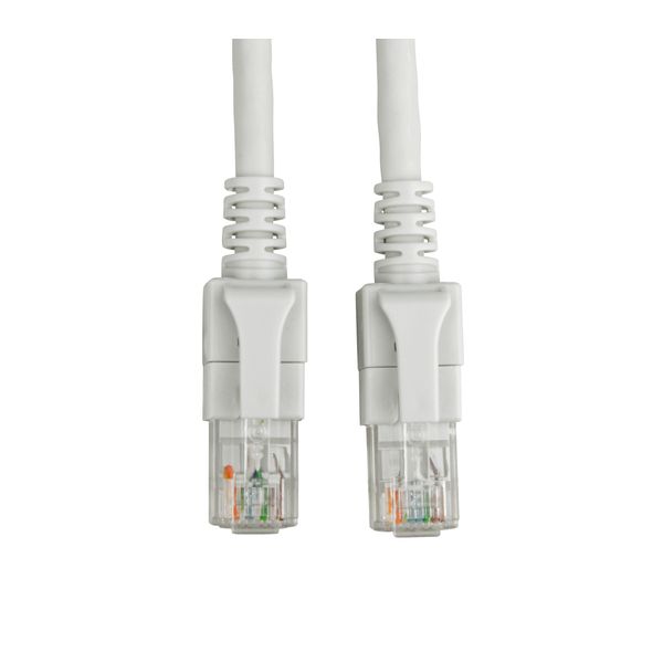 LED Patchcord RJ45 unshielded, Cat.6, LS0H, Grey, 7.0m image 2